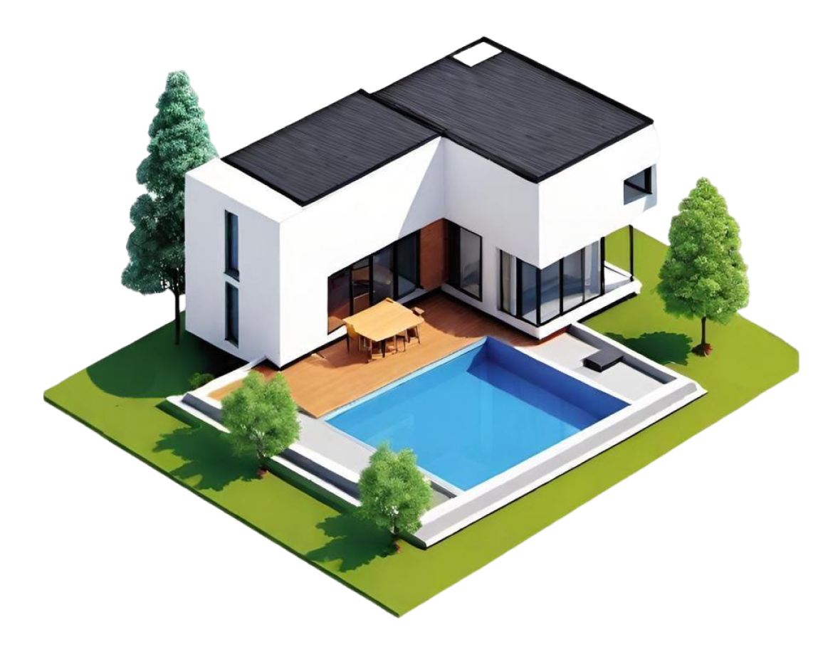 3D house image